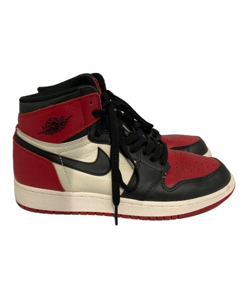 NIKE（ナイキ）NIKE (ナイキ) AIR JORDAN 1 RETRO HIGH “BRED TOE
