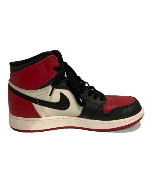 NIKE（ナイキ）NIKE (ナイキ) AIR JORDAN 1 RETRO HIGH “BRED TOE