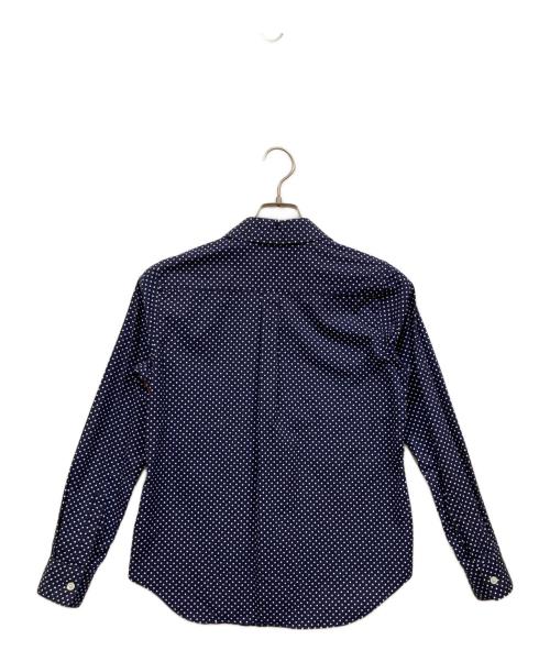 COMME des GARCONS（コムデギャルソン）COMME des GARCONS (コムデギャルソン) ドットシャツ ネイビー サイズ:SSの古着・服飾アイテム