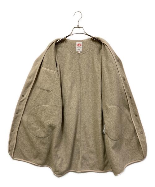 DANTON（ダントン）DANTON (ダントン) フリースロングカーディガン ベージュ サイズ:SIZE Mの古着・服飾アイテム