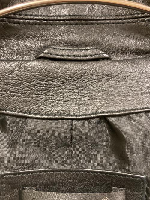 Liugoo Leathers（リューグーレザーズ）LIUGOO LEATHERS (リューグーレザーズ) シングルラムレザージャケット ブラック サイズ:SIZE Lの古着・服飾アイテム