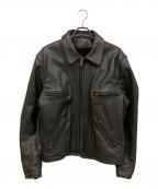 Schottショット）の古着「ライナー付シングルレザージャケット」｜ブラック