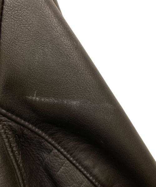 Schott（ショット）Schott (ショット) ライナー付シングルレザージャケット ブラック サイズ:SIZE 40の古着・服飾アイテム