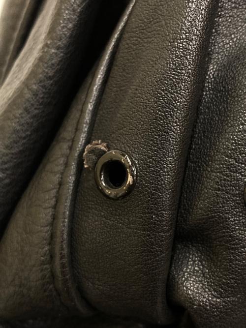 Schott（ショット）Schott (ショット) ライナー付シングルレザージャケット ブラック サイズ:SIZE 40の古着・服飾アイテム