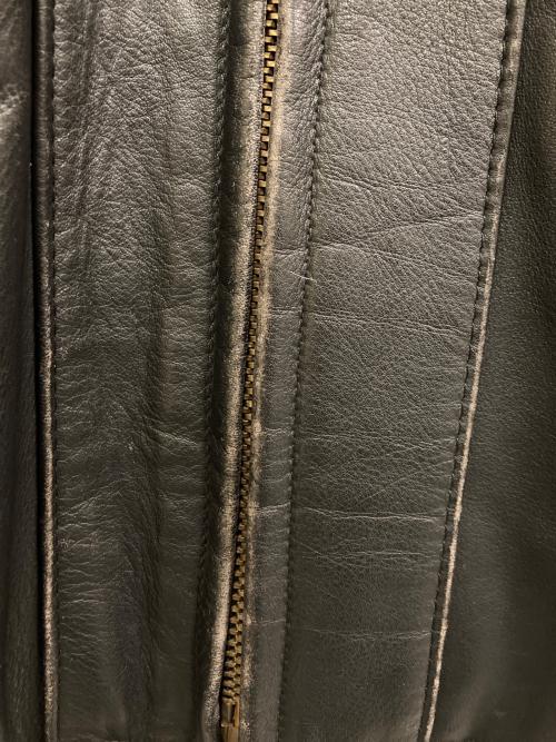 Schott（ショット）Schott (ショット) ライナー付シングルレザージャケット ブラック サイズ:SIZE 40の古着・服飾アイテム