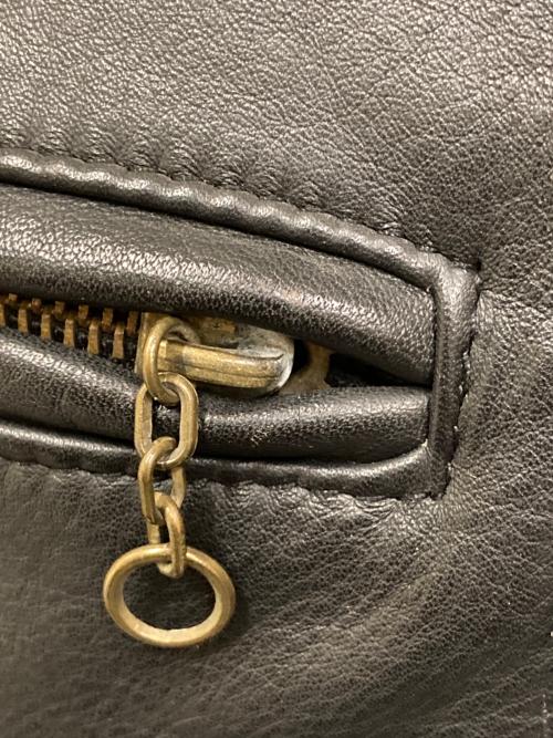 Schott（ショット）Schott (ショット) ライナー付シングルレザージャケット ブラック サイズ:SIZE 40の古着・服飾アイテム