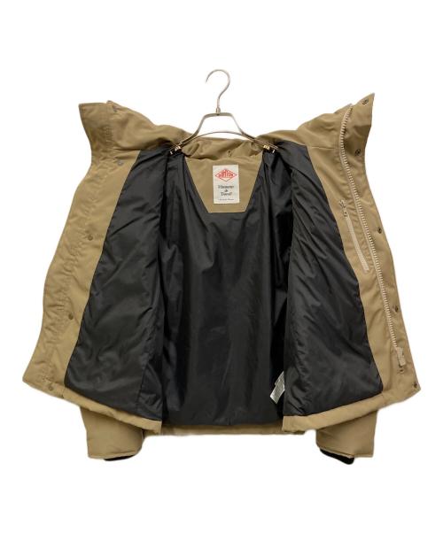 DANTON（ダントン）DANTON (ダントン) フェイクファーフーデッドダウンジャケット/FAKE FAR HOODED DOWN JACKET ベージュ サイズ:SIZE Mの古着・服飾アイテム