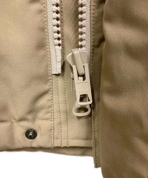 DANTON（ダントン）DANTON (ダントン) フェイクファーフーデッドダウンジャケット/FAKE FAR HOODED DOWN JACKET ベージュ サイズ:SIZE Mの古着・服飾アイテム