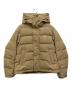 DANTON（ダントン）の古着「フェイクファーフーデッドダウンジャケット/FAKE FAR HOODED DOWN JACKET」｜ベージュ