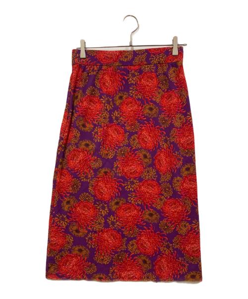 VIVIENNE TAM（ヴィヴィアンタム）VIVIENNE TAM (ヴィヴィアンタム) クリサンセマムスカート パープル サイズ:サイズ42の古着・服飾アイテム