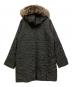 BALMAIN (バルマン) ブルーフォックスファー付きダウンコート ブラック サイズ:SIZE L：8000円