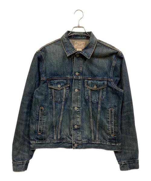 POLO RALPH LAUREN（ポロ・ラルフローレン）POLO RALPH LAUREN (ポロ・ラルフローレン) デニムジャケット インディゴ サイズ:SIZE Lの古着・服飾アイテム