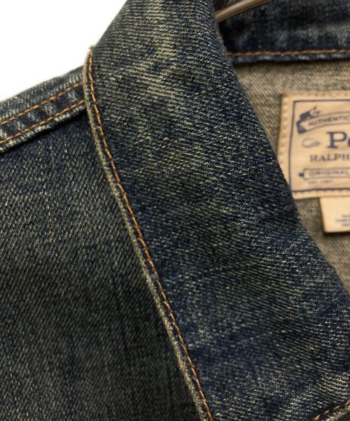 POLO RALPH LAUREN（ポロ・ラルフローレン）POLO RALPH LAUREN (ポロ・ラルフローレン) デニムジャケット インディゴ サイズ:SIZE Lの古着・服飾アイテム