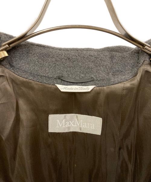 MaxMara（マックスマーラ）MaxMara (マックスマーラ) ウールコート グレー サイズ:SIZE 38の古着・服飾アイテム