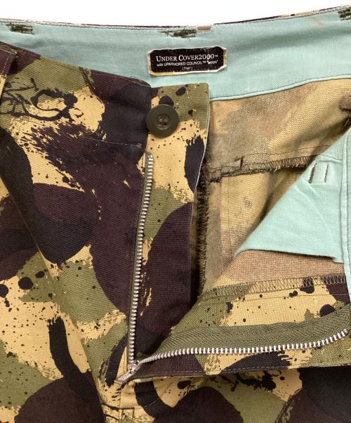 UNDERCOVER（アンダーカバー）UNDERCOVER (アンダーカバー) 00Sカモフラージュカーゴパンツ オリーブ サイズ:SIZE Freeの古着・服飾アイテム