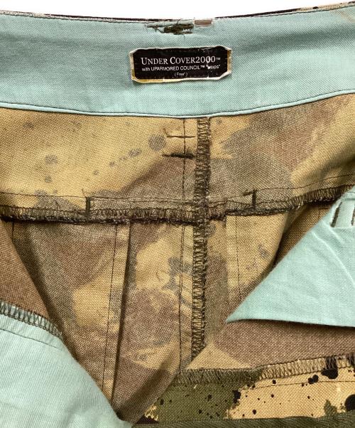 UNDERCOVER（アンダーカバー）UNDERCOVER (アンダーカバー) 00Sカモフラージュカーゴパンツ オリーブ サイズ:SIZE Freeの古着・服飾アイテム