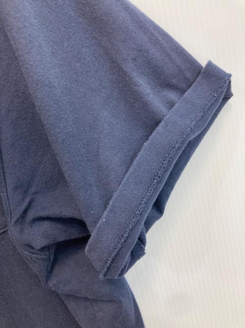 POLO RALPH LAUREN（ポロ・ラルフローレン）POLO RALPH LAUREN (ポロ・ラルフローレン) 裾ポニーヘビーウェイトTシャツ/THE BIG SHIRT ネイビー サイズ:Mの古着・服飾アイテム