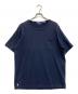 POLO RALPH LAUREN（ポロ・ラルフローレン）の古着「裾ポニーヘビーウェイトTシャツ/THE BIG SHIRT」｜ネイビー