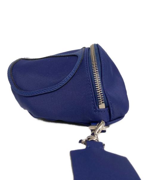 VALENTINO GARAVANI（ヴァレンティノ・ガラヴァーニ）VALENTINO GARAVANI (ヴァレンティノ・ガラヴァーニ) lOGO MINI CROSS BODY BAG ブルーの古着・服飾アイテム