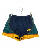 NIKE×sacaiナイキ×サカイ）の古着「PLEATED TEMPO SHORTS」｜ネイビー