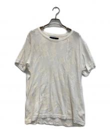 Y's（ワイズ）の古着「総柄Tシャツ」｜アイボリー
