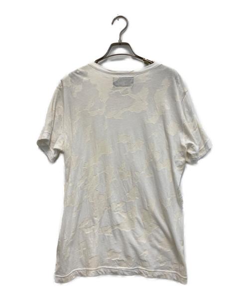 Y's（ワイズ）Y's (ワイズ) 総柄Tシャツ アイボリー サイズ:3の古着・服飾アイテム