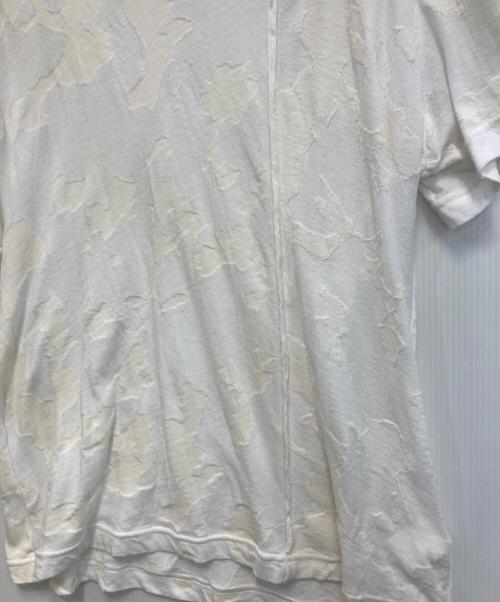 Y's（ワイズ）Y's (ワイズ) 総柄Tシャツ アイボリー サイズ:3の古着・服飾アイテム