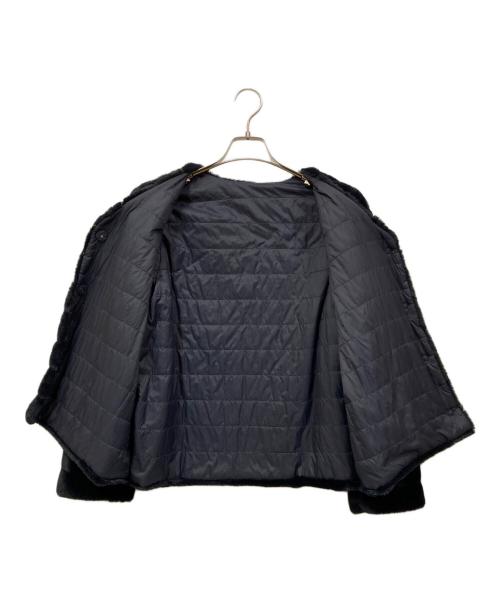 SOEJU（ソージュ）SOEJU (ソージュ) リバーシブルフリースジャケット ネイビー サイズ:表記なしの古着・服飾アイテム