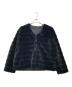 SOEJU（ソージュ）の古着「リバーシブルフリースジャケット」｜ネイビー