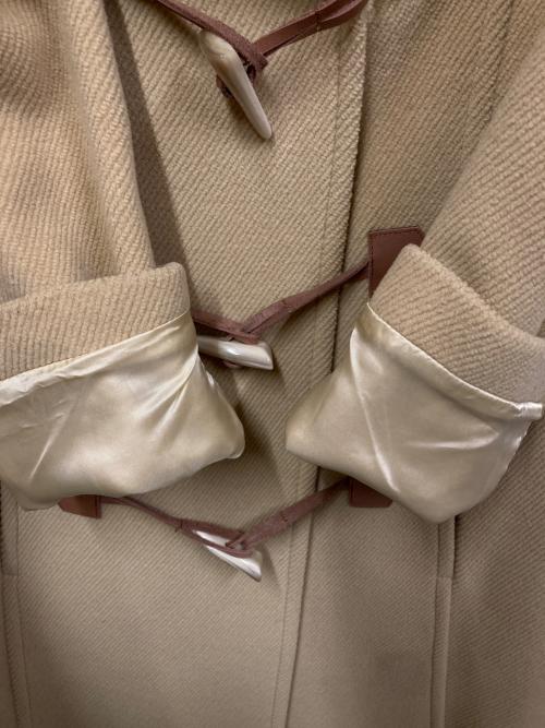 BURBERRY BLUE LABEL（バーバリーロンドンブルーレーベル）BURBERRY BLUE LABEL (バーバリーロンドンブルーレーベル) カシミヤブレンドダッフルコート ベージュ サイズ:SIZE 38の古着・服飾アイテム