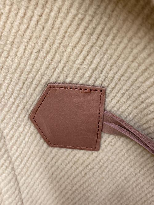 BURBERRY BLUE LABEL（バーバリーロンドンブルーレーベル）BURBERRY BLUE LABEL (バーバリーロンドンブルーレーベル) カシミヤブレンドダッフルコート ベージュ サイズ:SIZE 38の古着・服飾アイテム