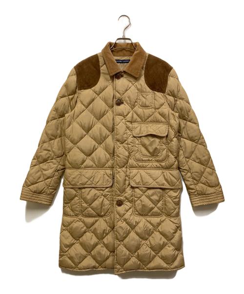 RALPH LAUREN（ラルフローレン）RALPH LAUREN (ラルフローレン) キルティングハンティングダウンコート ベージュ サイズ:9の古着・服飾アイテム