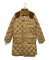 RALPH LAUREN（ラルフローレン）の古着「キルティングハンティングダウンコート」｜ベージュ
