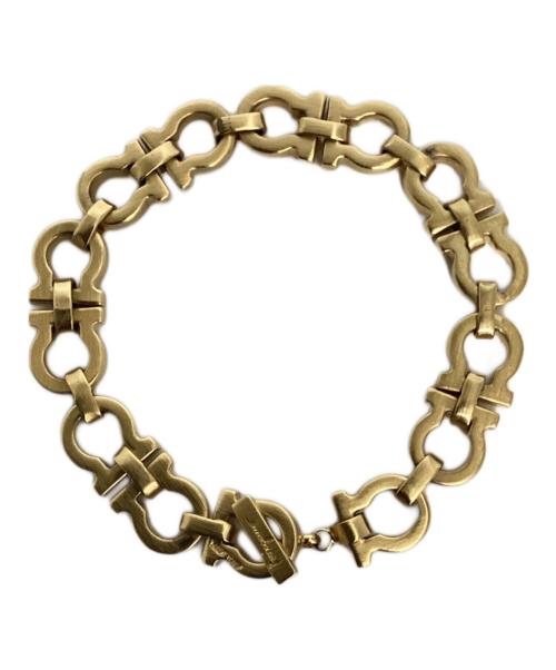 Salvatore Ferragamo（サルヴァトーレ フェラガモ）Salvatore Ferragamo (サルヴァトーレ フェラガモ) ガンチーニブレスレット ゴールド サイズ:表記なしの古着・服飾アイテム