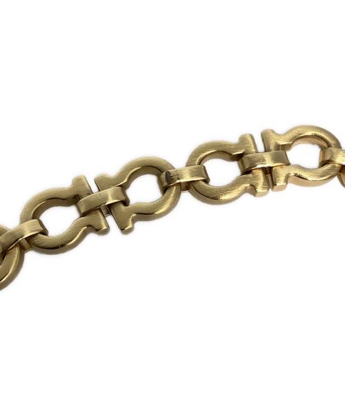Salvatore Ferragamo（サルヴァトーレ フェラガモ）Salvatore Ferragamo (サルヴァトーレ フェラガモ) ガンチーニブレスレット ゴールド サイズ:表記なしの古着・服飾アイテム