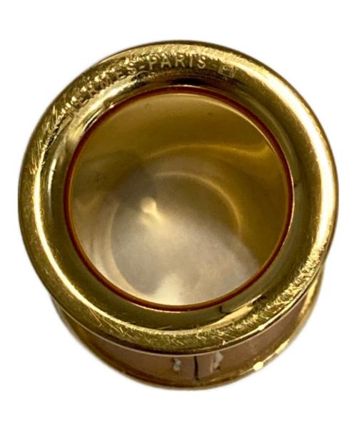 HERMES（エルメス）HERMES (エルメス) スカーフリング ベージュ サイズ:表記なしの古着・服飾アイテム