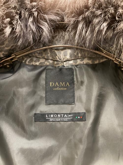 DAMA collection（ダーマコレクション）DAMA collection (ダーマコレクション) フォックスファー付きダウンコート ベージュ サイズ:SIZE 15AR 未使用品の古着・服飾アイテム
