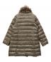 DAMA collection (ダーマコレクション) フォックスファー付きダウンコート ベージュ サイズ:SIZE 15AR 未使用品：10000円