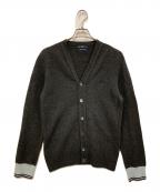 FRED PERRYフレッドペリー）の古着「Vネックカーディガン」｜ブラック