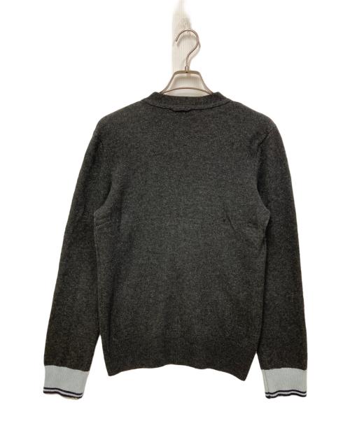 FRED PERRY（フレッドペリー）FRED PERRY (フレッドペリー) Vネックカーディガン ブラック サイズ:38の古着・服飾アイテム