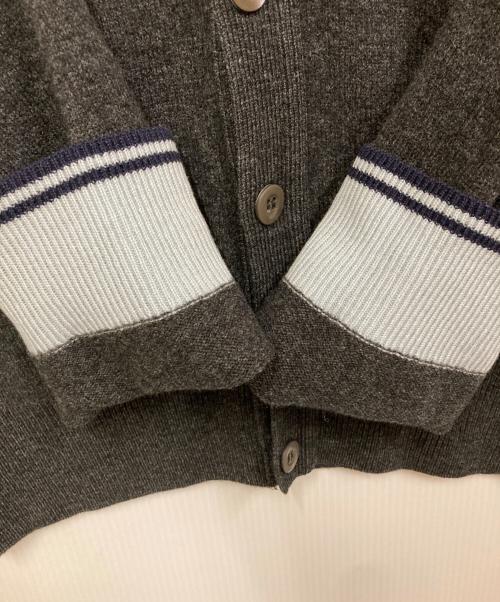 FRED PERRY（フレッドペリー）FRED PERRY (フレッドペリー) Vネックカーディガン ブラック サイズ:38の古着・服飾アイテム