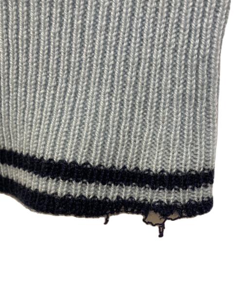 FRED PERRY（フレッドペリー）FRED PERRY (フレッドペリー) Vネックカーディガン ブラック サイズ:38の古着・服飾アイテム