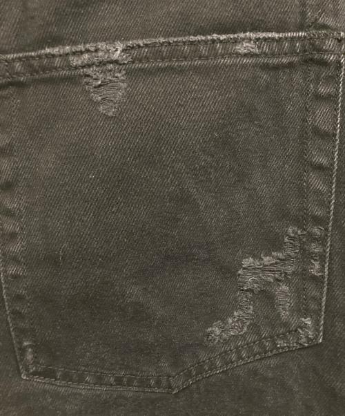 ANN DEMEULEMEESTER（アンドゥムルメステール）ANN DEMEULEMEESTER (アンドゥムルメステール) 25SS Polly ジーンズ ブラック サイズ:SIZE 42の古着・服飾アイテム