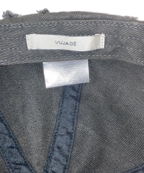 VUJADE（ヴジャデ）VUJADE (ヴジャデ) ダメージ加工キャップ グレーの古着・服飾アイテム