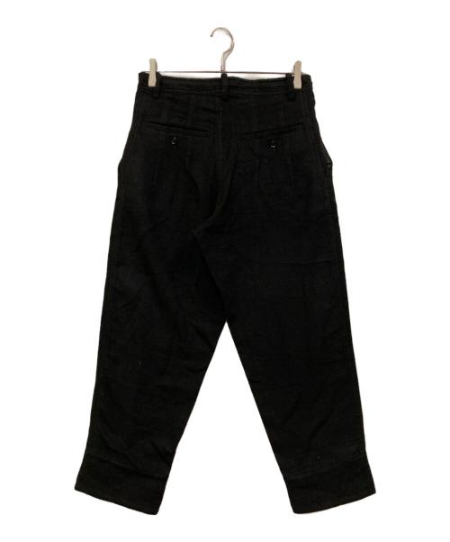 Y's（ワイズ）Y's (ワイズ) ウールワイドパンツ ブラック サイズ:2の古着・服飾アイテム