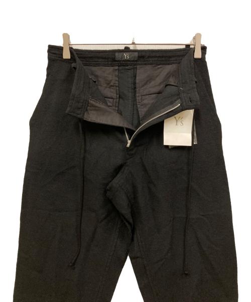 Y's（ワイズ）Y's (ワイズ) ウールワイドパンツ ブラック サイズ:2の古着・服飾アイテム