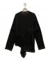 Y's (ワイズ) ウール・コットンステッチカーディガン ブラック サイズ:SIZE 2：8000円