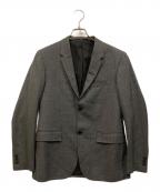 MARGARET HOWELLマーガレットハウエル）の古着「LOVAT グレンチェックテーラードジャケット」｜グレー