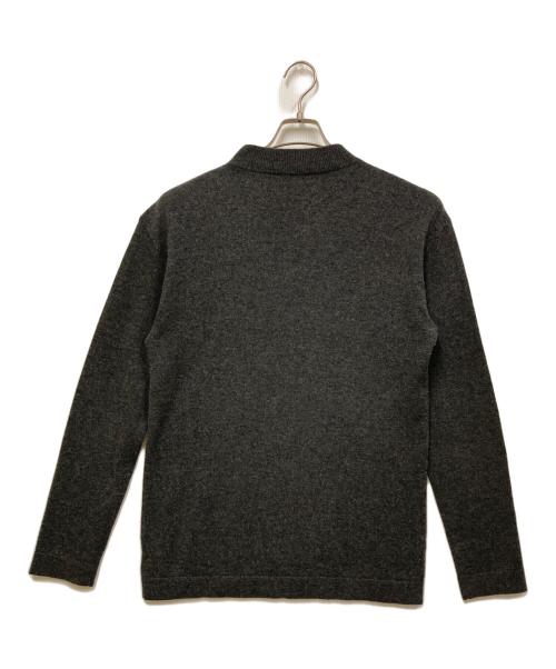 theory（セオリー）theory (セオリー) ジップデザインカシミヤニット グレー サイズ:Sの古着・服飾アイテム