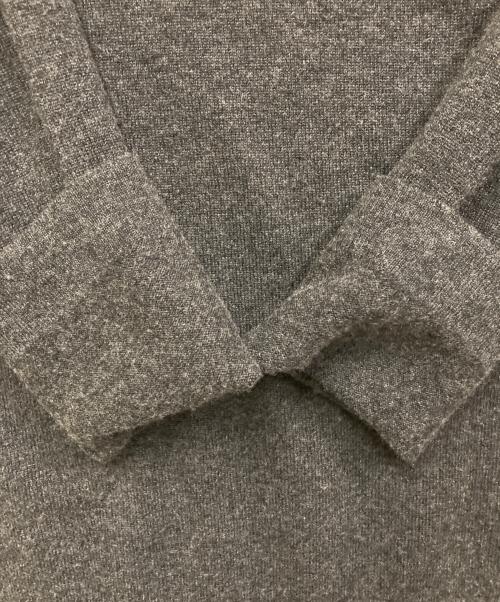 theory（セオリー）theory (セオリー) ジップデザインカシミヤニット グレー サイズ:Sの古着・服飾アイテム